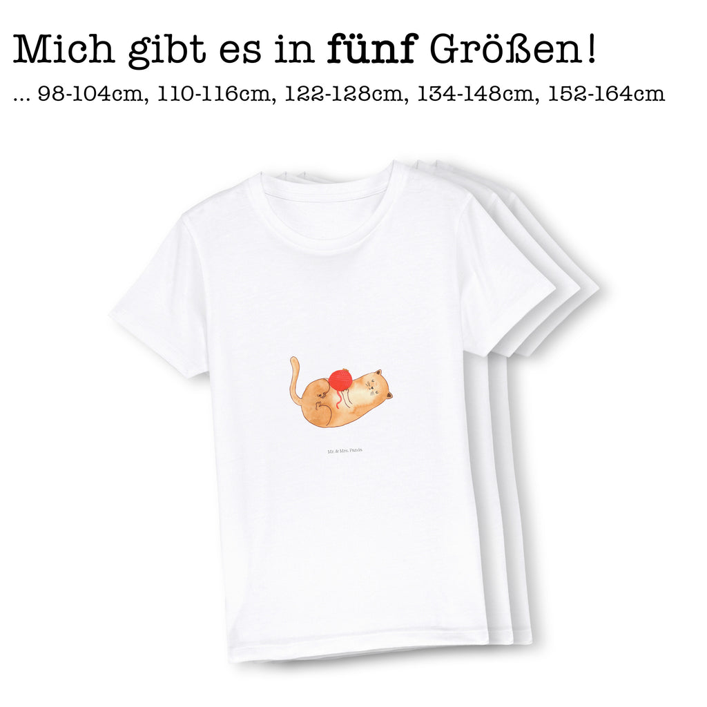 12-14 Jahre Kinder T-Shirt Katzen Wollknäul Katze, Katzenmotiv, Katzenfan, Katzendeko, Katzenfreund, Katzenliebhaber, Katzenprodukte, Katzenartikel, Katzenaccessoires, Katzensouvenirs, Katzenliebhaberprodukte, Katzenmotive, Katzen, Kater, Mietze, Cat, Cats, Katzenhalter, Katzenbesitzerin, Haustier, Wollknäuel, Wolle, Spielen, Spiel, verspielt