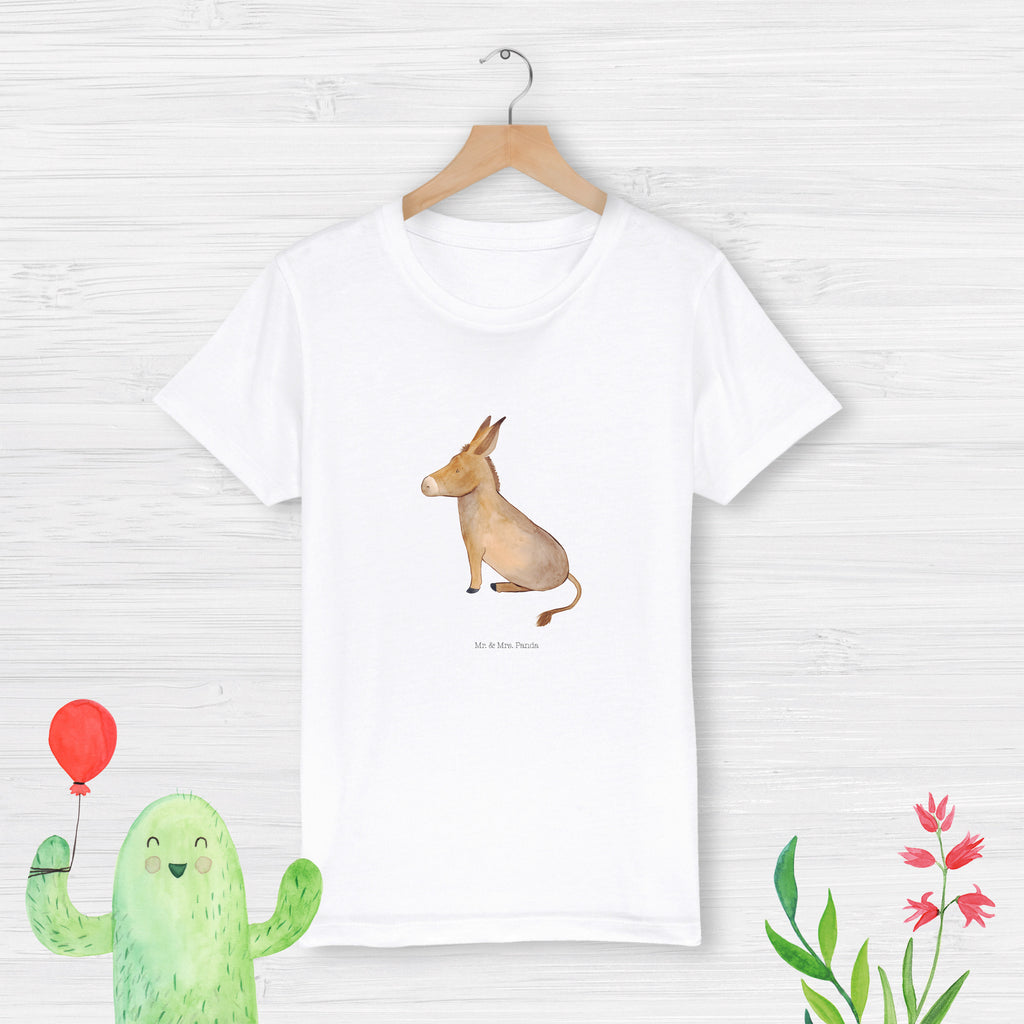 12-14 Jahre Kinder T-Shirt Esel Tiermotive, Gute Laune, lustige Sprüche, Tiere, Esel, Weisheit, Lebensmut, Lebensglück, Ziel, Lebensziel, Mut, erfolg, tapferkeit, positive gedanken, zuversicht