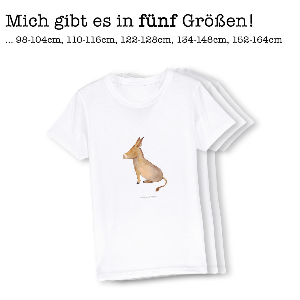 12-14 Jahre Kinder T-Shirt Esel Tiermotive, Gute Laune, lustige Sprüche, Tiere, Esel, Weisheit, Lebensmut, Lebensglück, Ziel, Lebensziel, Mut, erfolg, tapferkeit, positive gedanken, zuversicht