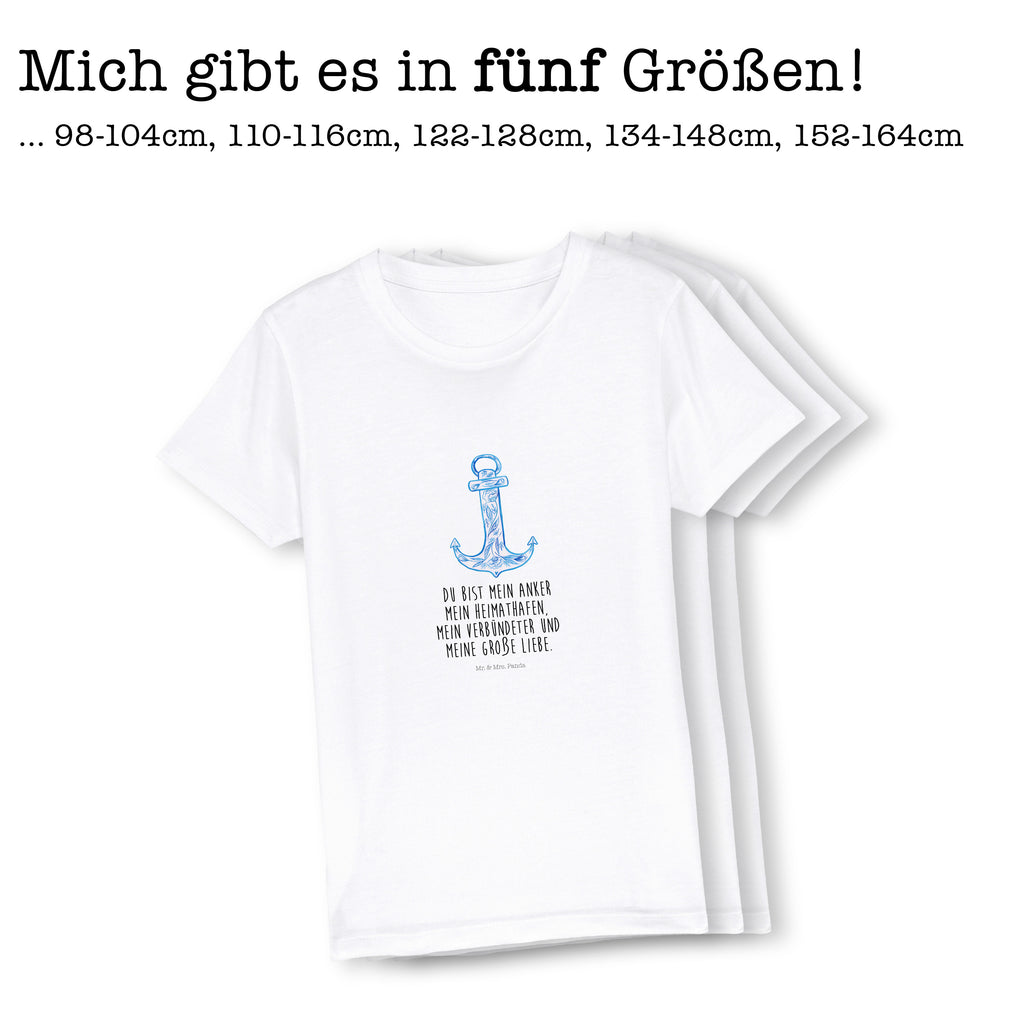 12-14 Jahre Kinder T-Shirt Anker Blau Tiermotive, Gute Laune, lustige Sprüche, Tiere