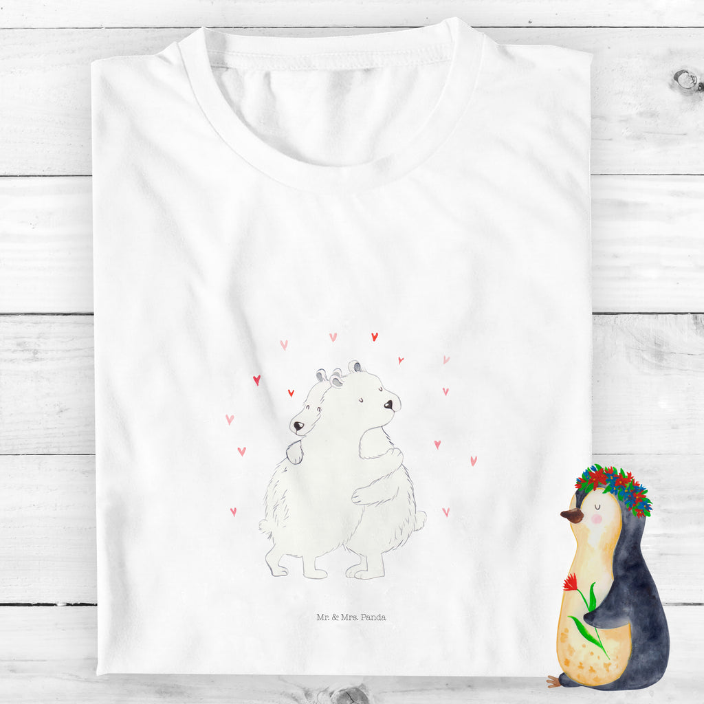 12-14 Jahre Kinder T-Shirt Eisbär Umarmen Tiermotive, Gute Laune, lustige Sprüche, Tiere