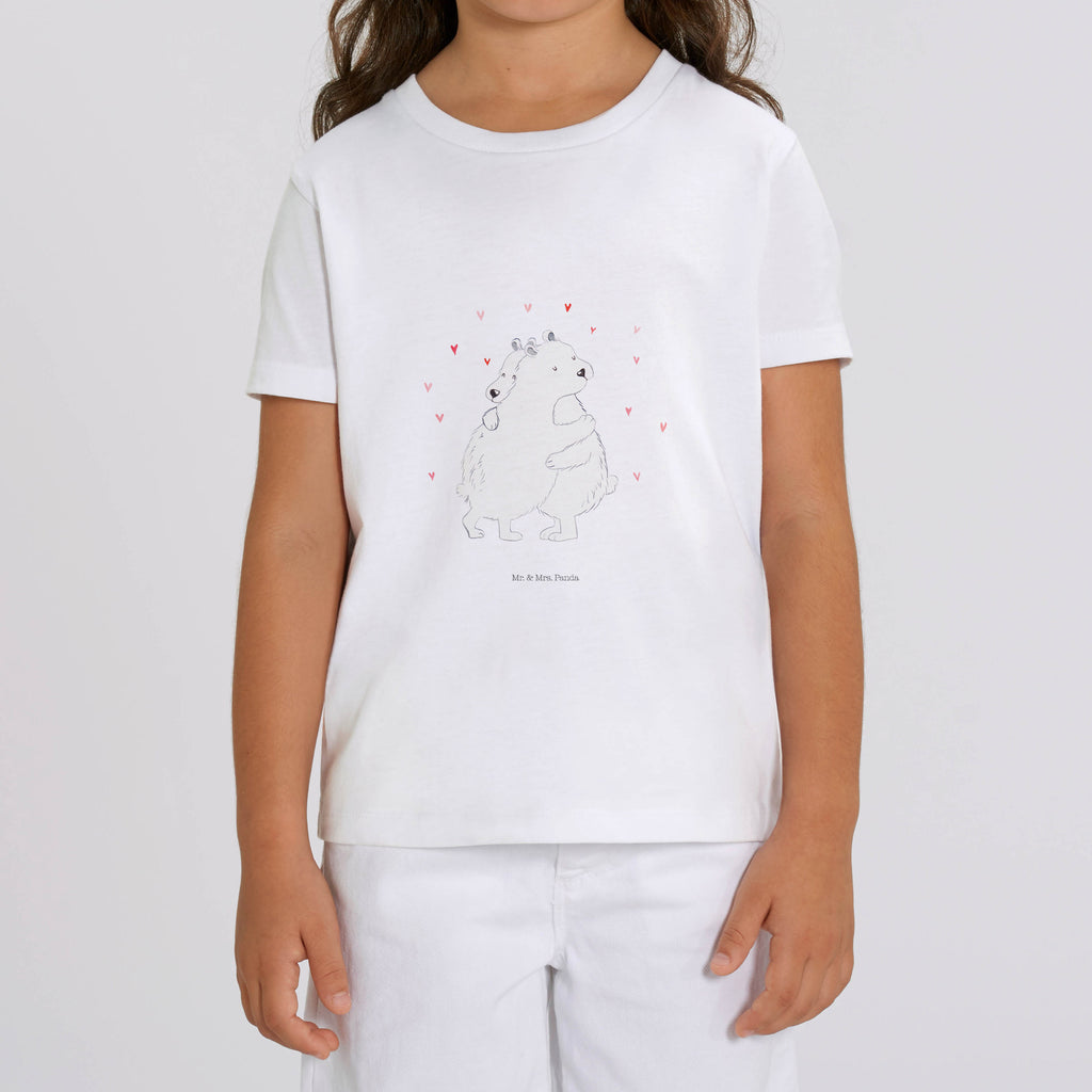 12-14 Jahre Kinder T-Shirt Eisbär Umarmen Tiermotive, Gute Laune, lustige Sprüche, Tiere