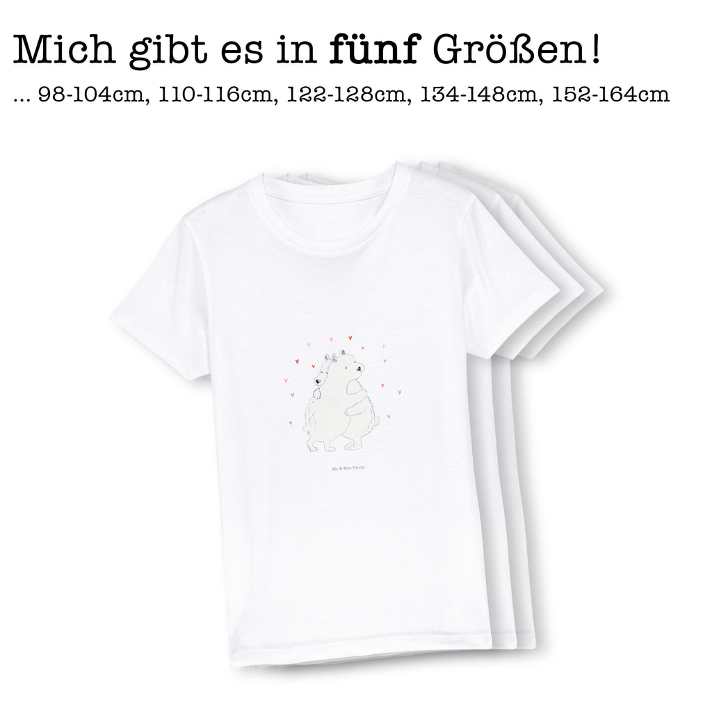 12-14 Jahre Kinder T-Shirt Eisbär Umarmen Tiermotive, Gute Laune, lustige Sprüche, Tiere