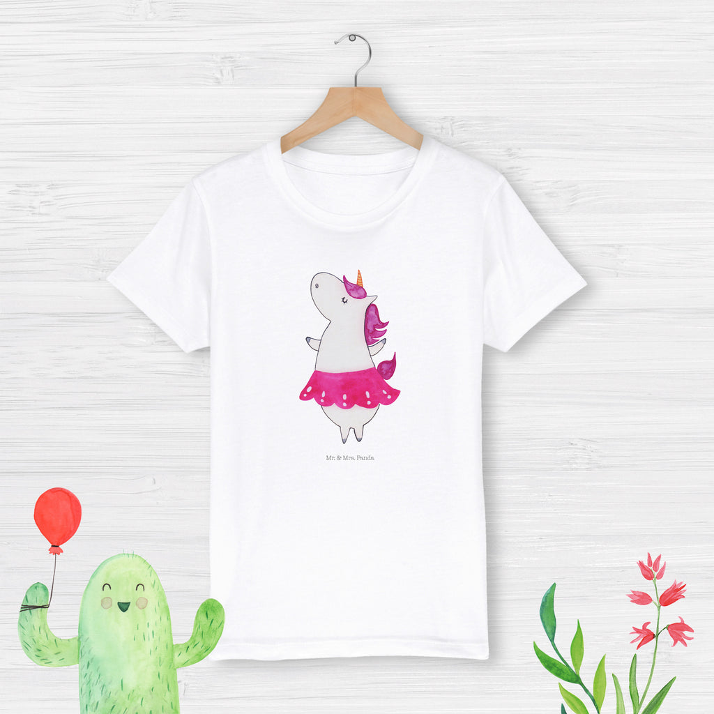 Organic Kinder T-Shirt Einhorn Ballerina Kinder T-Shirt, Kinder T-Shirt Mädchen, Kinder T-Shirt Jungen, Einhorn, Einhörner, Einhorn Deko, Pegasus, Unicorn, Tanzen, Ballerina, Party, Wohnung, Spaß, Feiern, Geburtstag, Tänzerin, Lebenslust, Lebensfreude