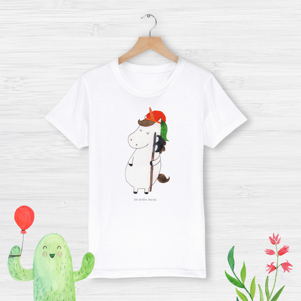 Organic Kinder T-Shirt Einhorn Bube Kinder T-Shirt, Kinder T-Shirt Mädchen, Kinder T-Shirt Jungen, Einhorn, Einhörner, Einhorn Deko, Pegasus, Unicorn, Bube, Mittelalter