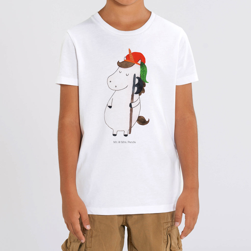 Organic Kinder T-Shirt Einhorn Bube Kinder T-Shirt, Kinder T-Shirt Mädchen, Kinder T-Shirt Jungen, Einhorn, Einhörner, Einhorn Deko, Pegasus, Unicorn, Bube, Mittelalter