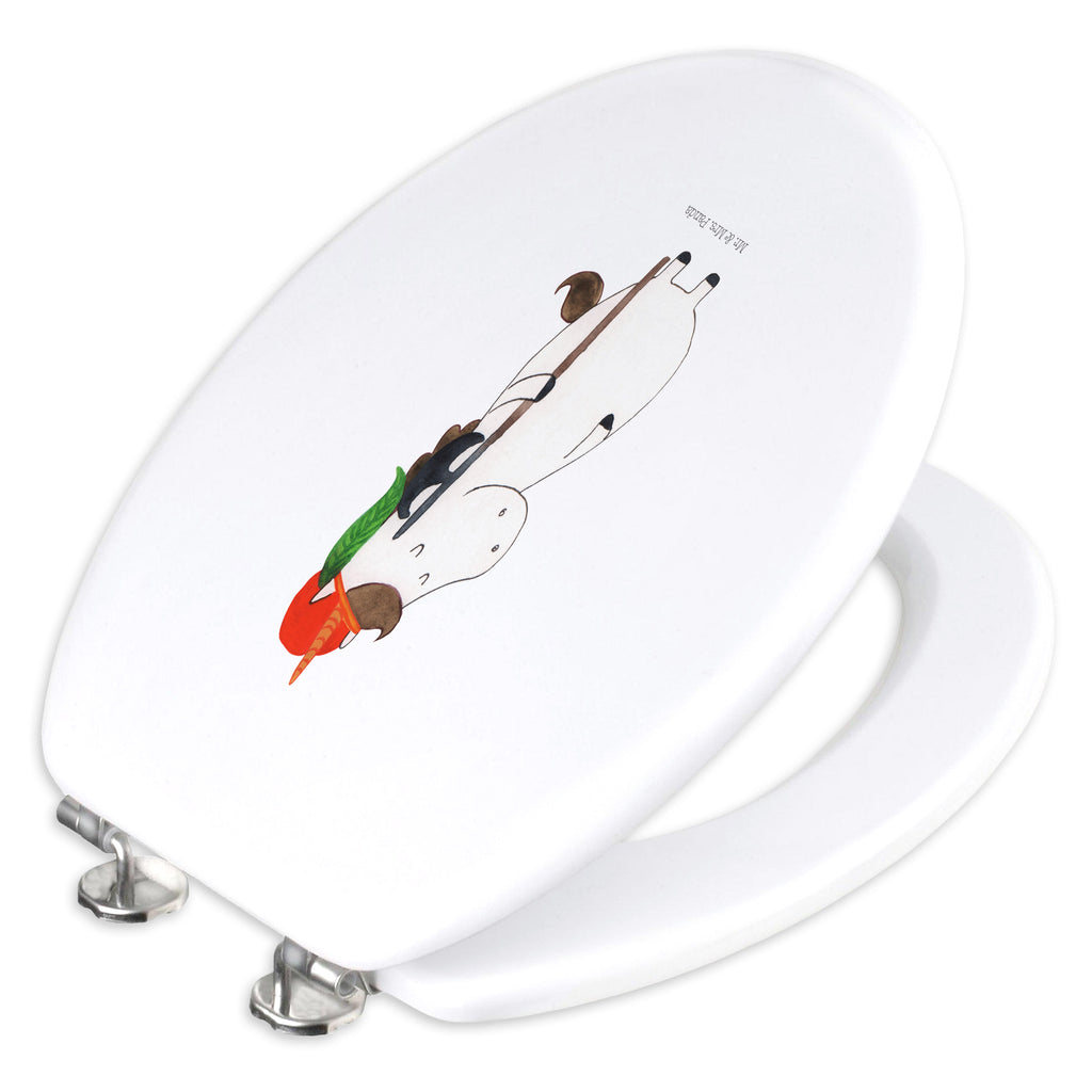 Motiv WC Sitz Einhorn Bube Klobrille, Klodeckel, Toilettendeckel, WC-Sitz, Toilette, Einhorn, Einhörner, Einhorn Deko, Pegasus, Unicorn, Bube, Mittelalter