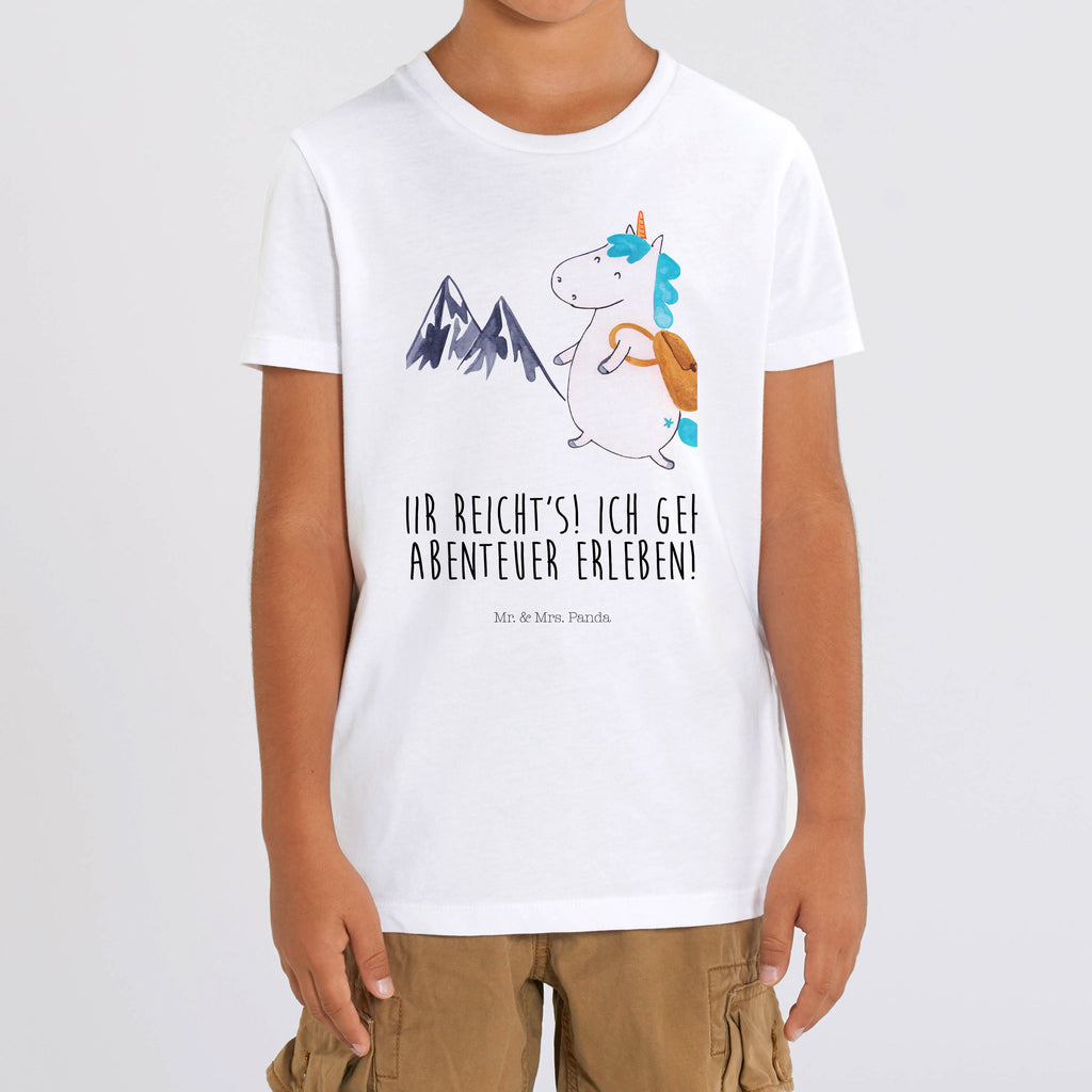 7-8 Jahre Kinder T-Shirt Einhorn Bergsteiger Einhorn, Einhörner, Einhorn Deko, Pegasus, Unicorn, Bergsteiger, Abenteuer, Berge, Abenteurer, Weltenbummler, Weltreise, Reisen, Urlaub, Entdecker