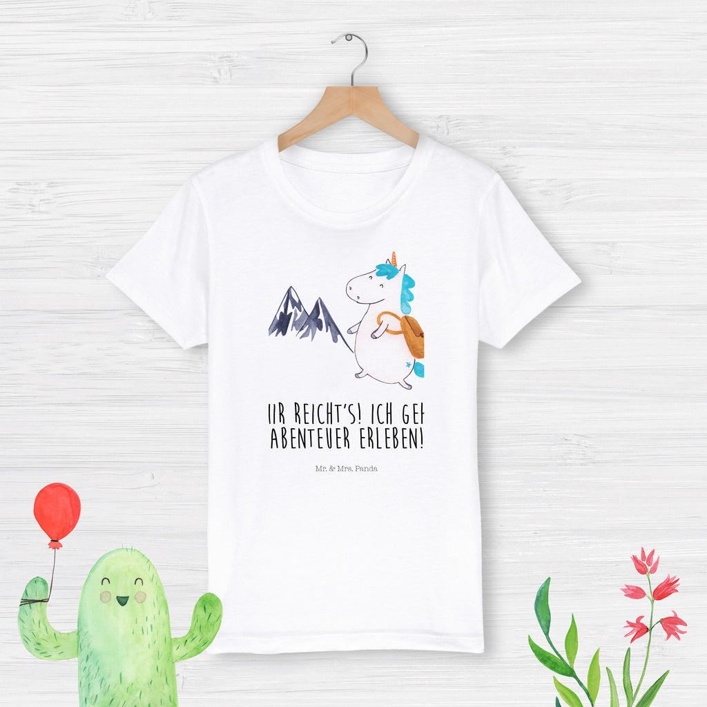 7-8 Jahre Kinder T-Shirt Einhorn Bergsteiger Einhorn, Einhörner, Einhorn Deko, Pegasus, Unicorn, Bergsteiger, Abenteuer, Berge, Abenteurer, Weltenbummler, Weltreise, Reisen, Urlaub, Entdecker