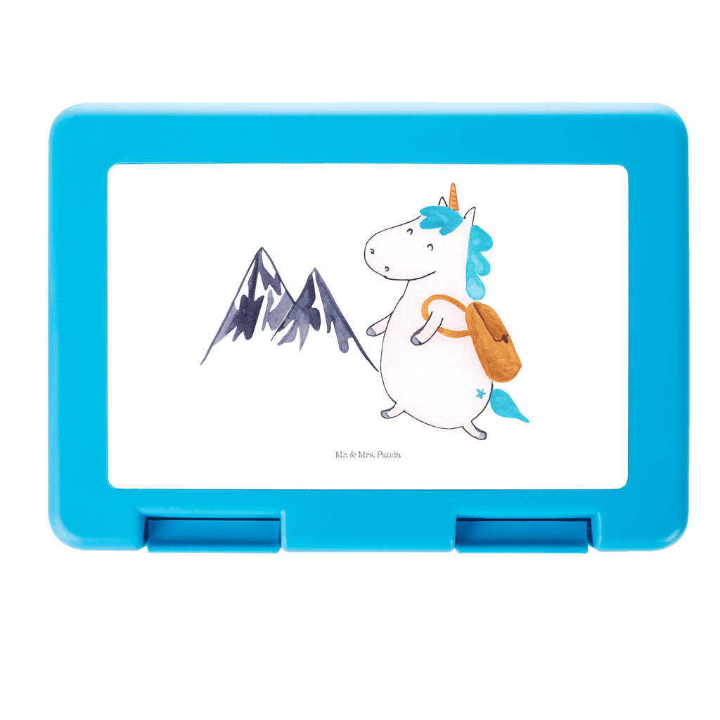 Brotdose Einhorn Bergsteiger Brotbox, Snackbox, Lunch box, Butterbrotdose, Brotzeitbox, Einhorn, Einhörner, Einhorn Deko, Pegasus, Unicorn, Bergsteiger, Abenteuer, Berge, Abenteurer, Weltenbummler, Weltreise, Reisen, Urlaub, Entdecker