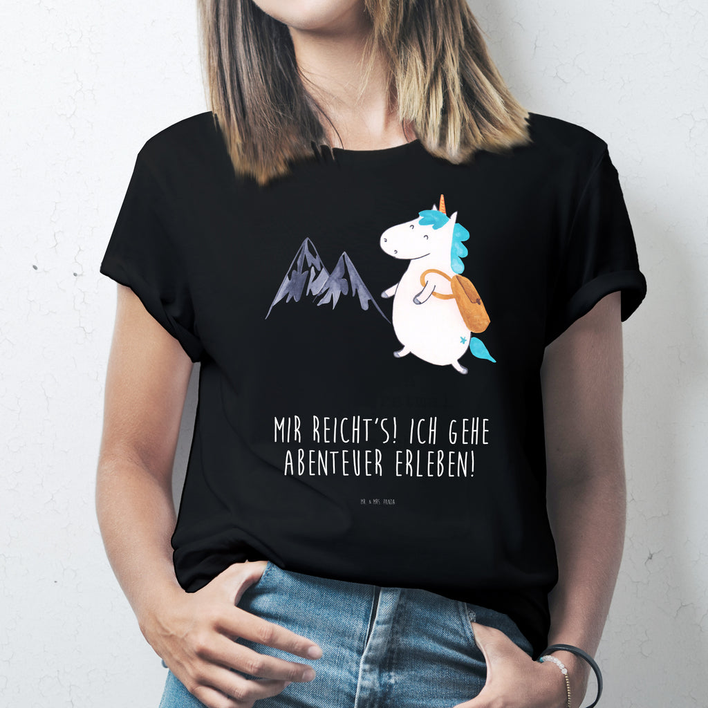 Größe S T-Shirt Einhorn Bergsteiger T-Shirt, Shirt, Tshirt, Lustiges T-Shirt, T-Shirt mit Spruch, Party, Junggesellenabschied, Jubiläum, Geburstag, Herrn, Damen, Männer, Frauen, Schlafshirt, Nachthemd, Sprüche, Einhorn, Einhörner, Einhorn Deko, Pegasus, Unicorn, Bergsteiger, Abenteuer, Berge, Abenteurer, Weltenbummler, Weltreise, Reisen, Urlaub, Entdecker