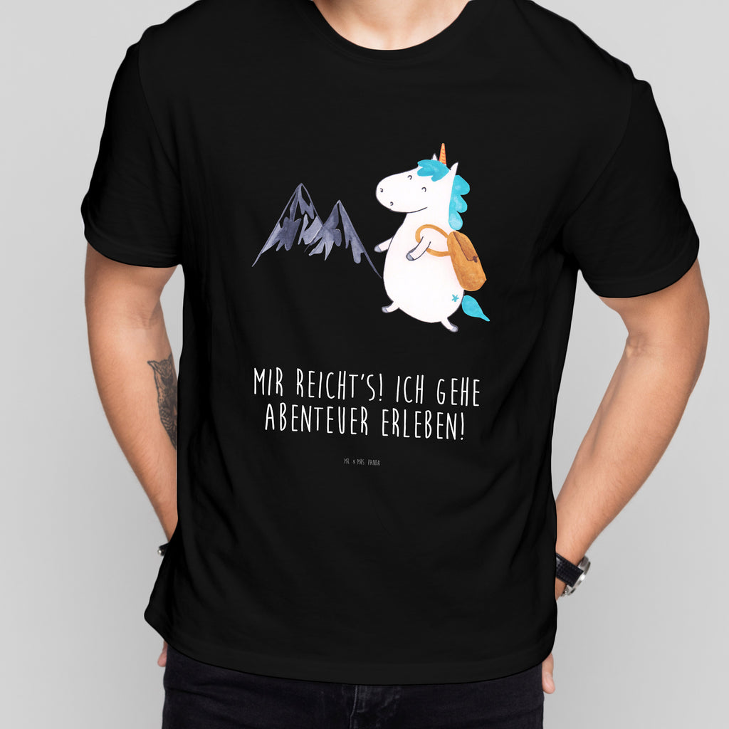 Größe S T-Shirt Einhorn Bergsteiger T-Shirt, Shirt, Tshirt, Lustiges T-Shirt, T-Shirt mit Spruch, Party, Junggesellenabschied, Jubiläum, Geburstag, Herrn, Damen, Männer, Frauen, Schlafshirt, Nachthemd, Sprüche, Einhorn, Einhörner, Einhorn Deko, Pegasus, Unicorn, Bergsteiger, Abenteuer, Berge, Abenteurer, Weltenbummler, Weltreise, Reisen, Urlaub, Entdecker