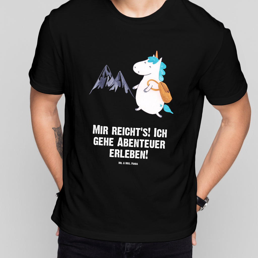 Größe M T-Shirt Einhorn Bergsteiger T-Shirt, Shirt, Tshirt, Lustiges T-Shirt, T-Shirt mit Spruch, Party, Junggesellenabschied, Jubiläum, Geburstag, Herrn, Damen, Männer, Frauen, Schlafshirt, Nachthemd, Sprüche, Einhorn, Einhörner, Einhorn Deko, Pegasus, Unicorn, Bergsteiger, Abenteuer, Berge, Abenteurer, Weltenbummler, Weltreise, Reisen, Urlaub, Entdecker