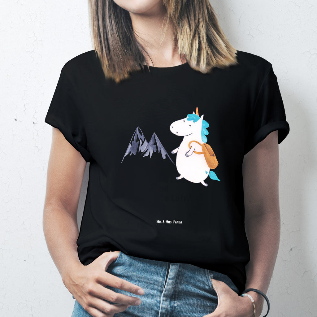 Größe M T-Shirt Einhorn Bergsteiger T-Shirt, Shirt, Tshirt, Lustiges T-Shirt, T-Shirt mit Spruch, Party, Junggesellenabschied, Jubiläum, Geburstag, Herrn, Damen, Männer, Frauen, Schlafshirt, Nachthemd, Sprüche, Einhorn, Einhörner, Einhorn Deko, Pegasus, Unicorn, Bergsteiger, Abenteuer, Berge, Abenteurer, Weltenbummler, Weltreise, Reisen, Urlaub, Entdecker