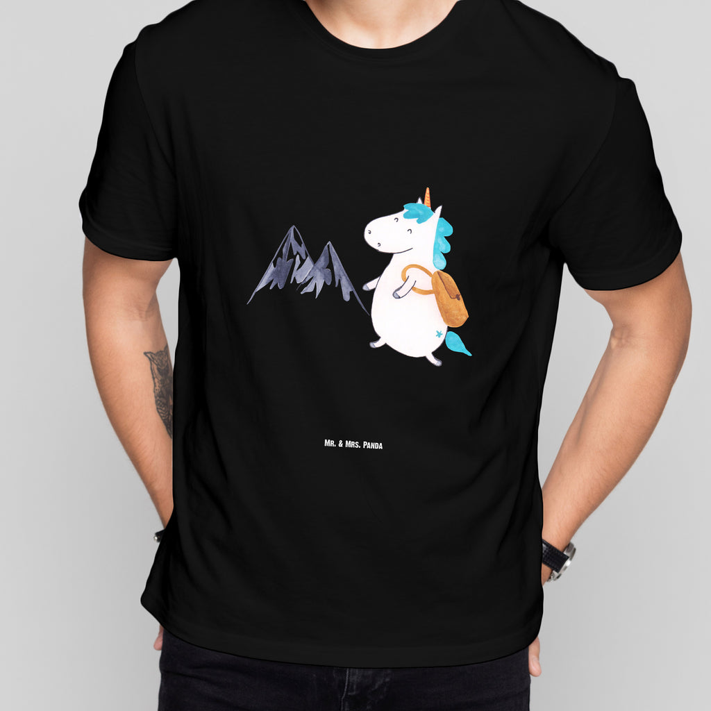 Größe M T-Shirt Einhorn Bergsteiger T-Shirt, Shirt, Tshirt, Lustiges T-Shirt, T-Shirt mit Spruch, Party, Junggesellenabschied, Jubiläum, Geburstag, Herrn, Damen, Männer, Frauen, Schlafshirt, Nachthemd, Sprüche, Einhorn, Einhörner, Einhorn Deko, Pegasus, Unicorn, Bergsteiger, Abenteuer, Berge, Abenteurer, Weltenbummler, Weltreise, Reisen, Urlaub, Entdecker