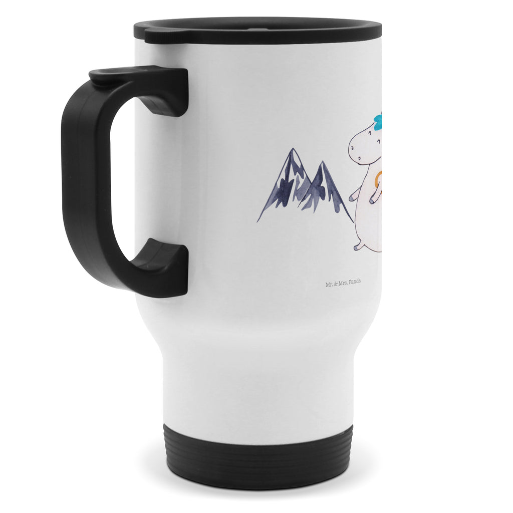 Thermobecher Einhorn Bergsteiger Thermobecher, To Go Becher, Thermotasse, Kaffeebecher, Isolierbecher, Thermobecher To Go, Warmhaltetasse, Edelstahlbecher, Reisebecher, Tasse mit Deckel, Thermobecher für 400 ml, Kaffeetasse zum Mitnehmen, Tasse zum Mitnehmen, Spülmaschinenfest, Einhorn, Einhörner, Einhorn Deko, Pegasus, Unicorn, Bergsteiger, Abenteuer, Berge, Abenteurer, Weltenbummler, Weltreise, Reisen, Urlaub, Entdecker