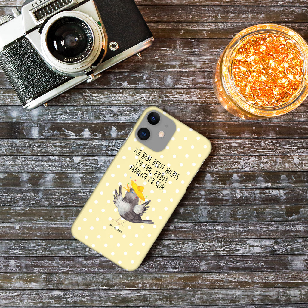Iphone 11 Handyhülle Rabe mit Sombrero Iphone 11, Handyhülle, Smartphone Hülle, Handy Case, Handycover, Hülle, Tiermotive, Gute Laune, lustige Sprüche, Tiere, Rabe, Vogel, Vögel, Spruch positiv, fröhlich sein, glücklich sein, Glück Spruch, froh, Elster, Motivation
