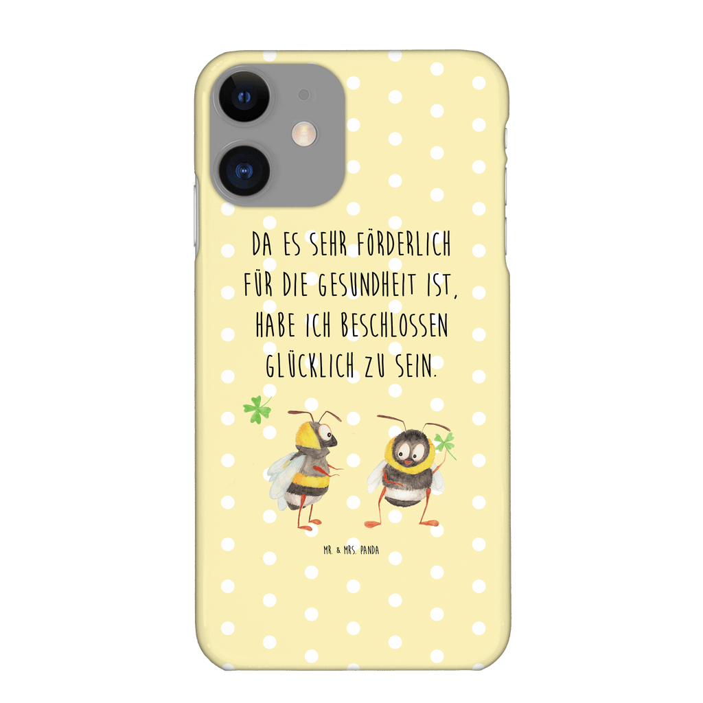 Iphone 11 Handyhülle Hummeln mit Kleeblatt Iphone 11, Handyhülle, Smartphone Hülle, Handy Case, Handycover, Hülle, süße Tiermotive, gute Laune, lustige Sprüche, Tiere, Hummel, Biene, Spruch positiv, Biene Deko, Spruch schön, glücklich sein, glücklich werden, Spruch fröhlich