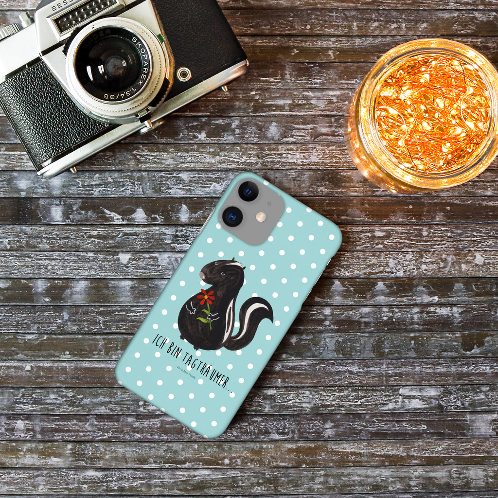 Iphone 11 Handyhülle Stinktier Blume Iphone 11, Handyhülle, Smartphone Hülle, Handy Case, Handycover, Hülle, Stinktier, Skunk, Wildtier, Raubtier, Stinker, Stinki, Tagträumer, verträumt, Dreams, Träume