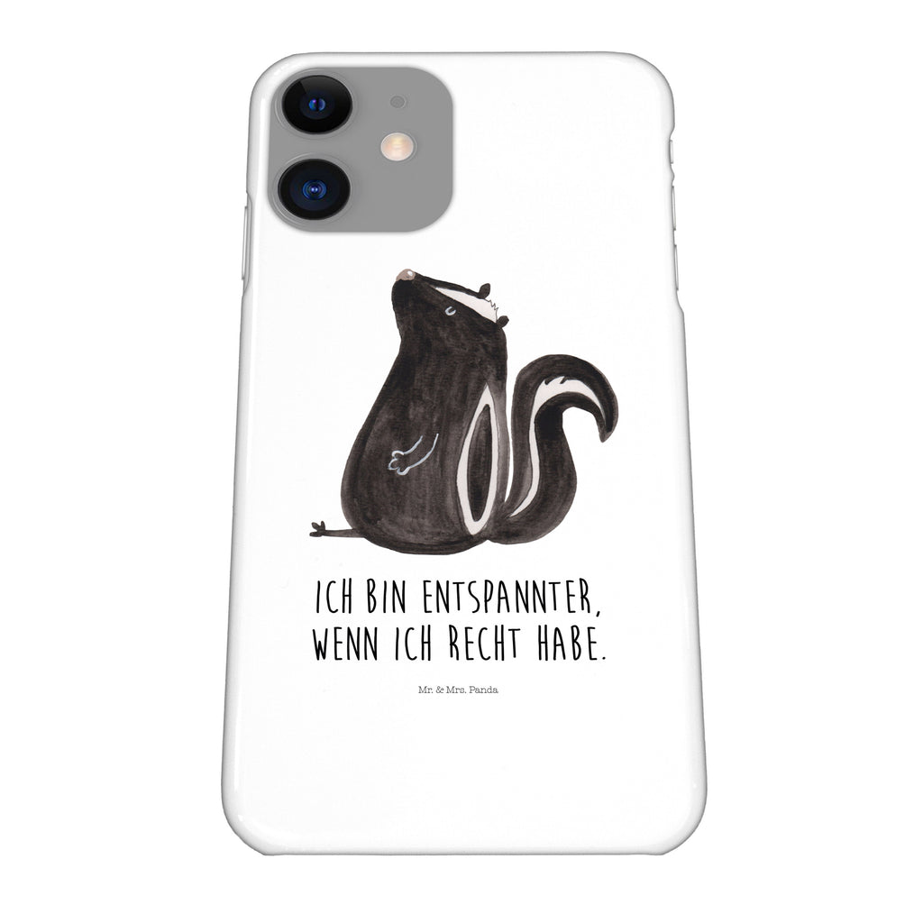 Iphone 11 Handyhülle Stinktier sitzend Iphone 11, Handyhülle, Smartphone Hülle, Handy Case, Handycover, Hülle, Stinktier, Skunk, Wildtier, Raubtier, Stinker, Stinki, Spruch, Büro, Recht, Besserwisser