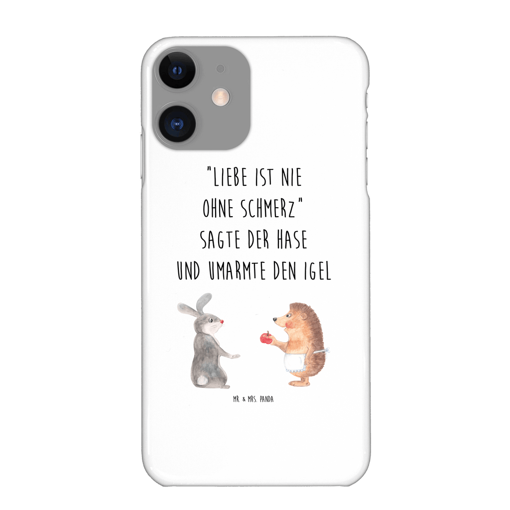 Iphone 11 Handyhülle Liebe ist nie ohne Schmerz Iphone 11, Handyhülle, Smartphone Hülle, Handy Case, Handycover, Hülle, Tiermotive, Gute Laune, lustige Sprüche, Tiere, Igel und Hase, Igel, Hase, Liebe Spruch, Liebeskummer Geschenk, Herzschmerz, Trösten, Trennungsschmerz, Spruch romantisch