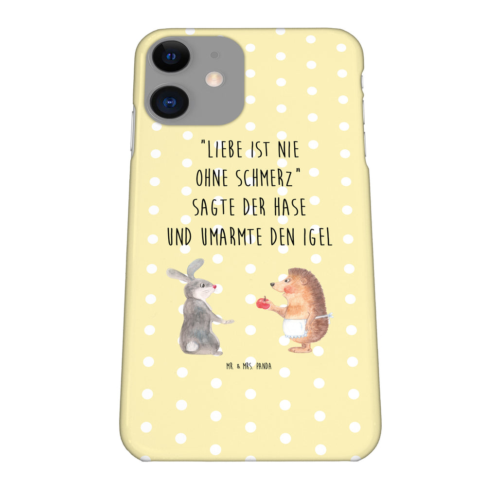 Iphone 11 Handyhülle Liebe ist nie ohne Schmerz Iphone 11, Handyhülle, Smartphone Hülle, Handy Case, Handycover, Hülle, Tiermotive, Gute Laune, lustige Sprüche, Tiere, Igel und Hase, Igel, Hase, Liebe Spruch, Liebeskummer Geschenk, Herzschmerz, Trösten, Trennungsschmerz, Spruch romantisch