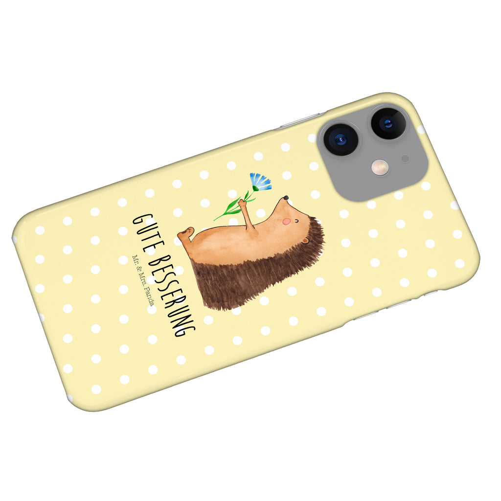 Iphone 11 Handyhülle Igel mit Blume Iphone 11, Handyhülle, Smartphone Hülle, Handy Case, Handycover, Hülle, Tiermotive, Gute Laune, lustige Sprüche, Tiere, Igel, Gute Besserung, Genesungswünsche, Krankheit, Krankenhaus, krank, Besuch