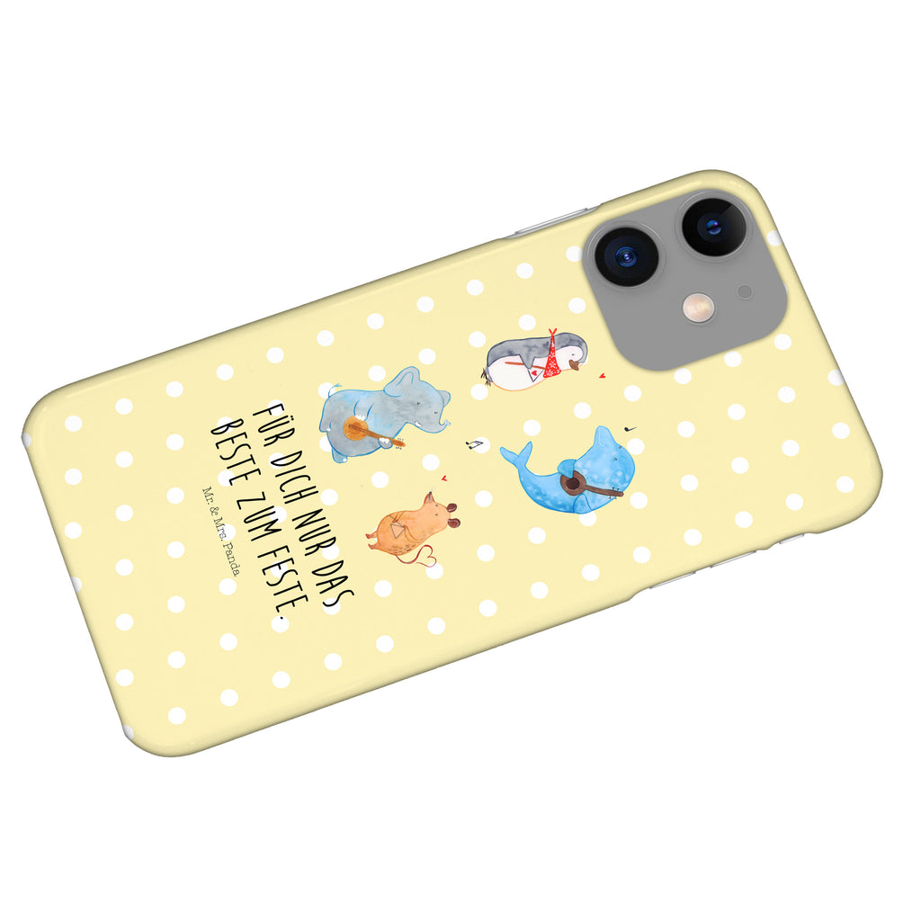 Iphone 11 Handyhülle Big Band Iphone 11, Handyhülle, Smartphone Hülle, Handy Case, Handycover, Hülle, Tiermotive, Gute Laune, lustige Sprüche, Tiere, Hund, Pinguin, Maus, Elefant, Delfin, Gitarre, Band, Triangel, Musikanten, Musik