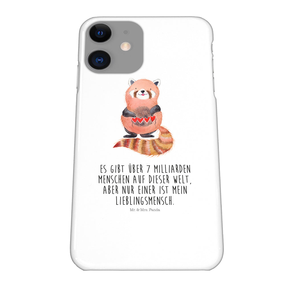 Iphone 11 Handyhülle Roter Panda Iphone 11, Handyhülle, Smartphone Hülle, Handy Case, Handycover, Hülle, Tiermotive, Gute Laune, lustige Sprüche, Tiere, Panda, Liebe, Rot, Herz, Liebling, Lieblingsmensch