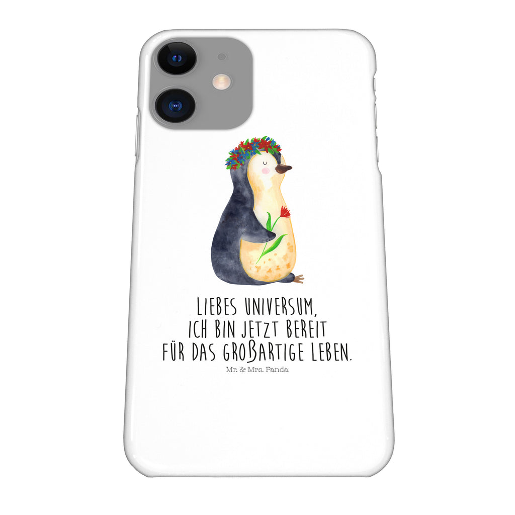 Iphone 11 Handyhülle Pinguin Blumenkranz Iphone 11, Handyhülle, Smartphone Hülle, Handy Case, Handycover, Hülle, Pinguin, Pinguine, Blumenkranz, Universum, Leben, Wünsche, Ziele, Lebensziele, Motivation, Lebenslust, Liebeskummer, Geschenkidee