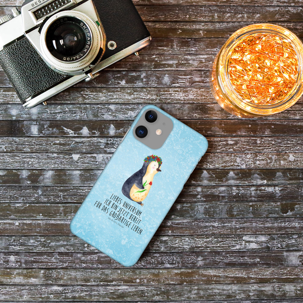 Iphone 11 Handyhülle Pinguin Blumenkranz Iphone 11, Handyhülle, Smartphone Hülle, Handy Case, Handycover, Hülle, Pinguin, Pinguine, Blumenkranz, Universum, Leben, Wünsche, Ziele, Lebensziele, Motivation, Lebenslust, Liebeskummer, Geschenkidee