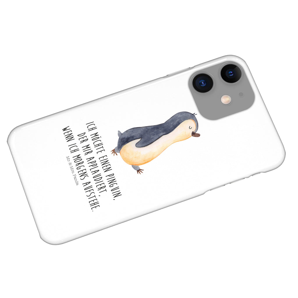 Iphone 11 Handyhülle Pinguin marschierend Iphone 11, Handyhülle, Smartphone Hülle, Handy Case, Handycover, Hülle, Pinguin, Pinguine, Frühaufsteher, Langschläfer, Bruder, Schwester, Familie