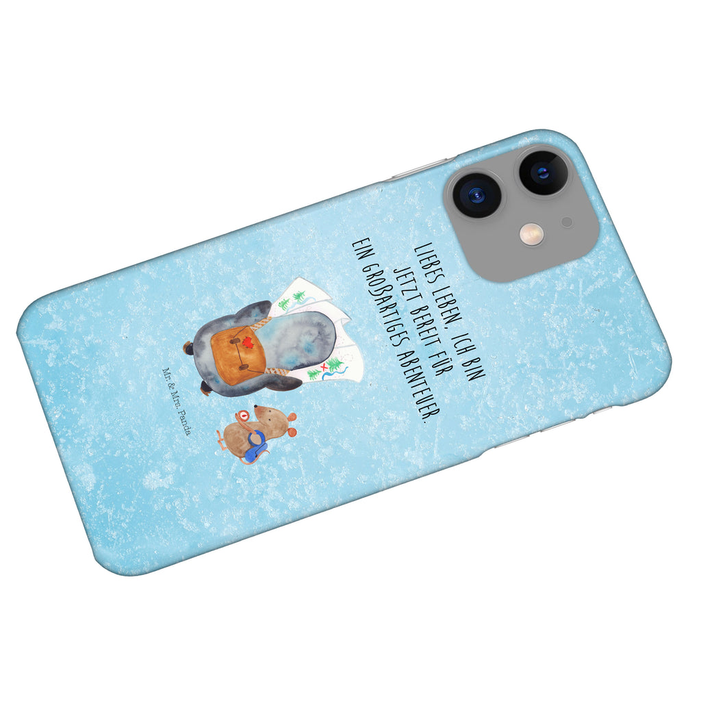 Iphone 11 Handyhülle Pinguin & Maus Wanderer Iphone 11, Handyhülle, Smartphone Hülle, Handy Case, Handycover, Hülle, Pinguin, Pinguine, Abenteurer, Abenteuer, Roadtrip, Ausflug, Wanderlust, wandern