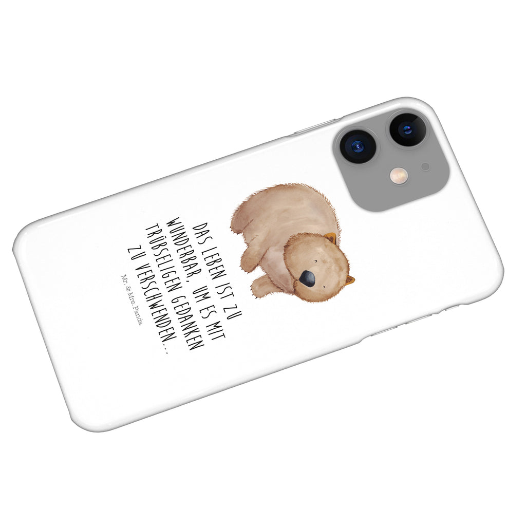 Iphone 11 Handyhülle Wombat Iphone 11, Handyhülle, Smartphone Hülle, Handy Case, Handycover, Hülle, Tiermotive, Gute Laune, lustige Sprüche, Tiere, Wombat, Das Leben ist schön, Motivation, Spruch, Australien