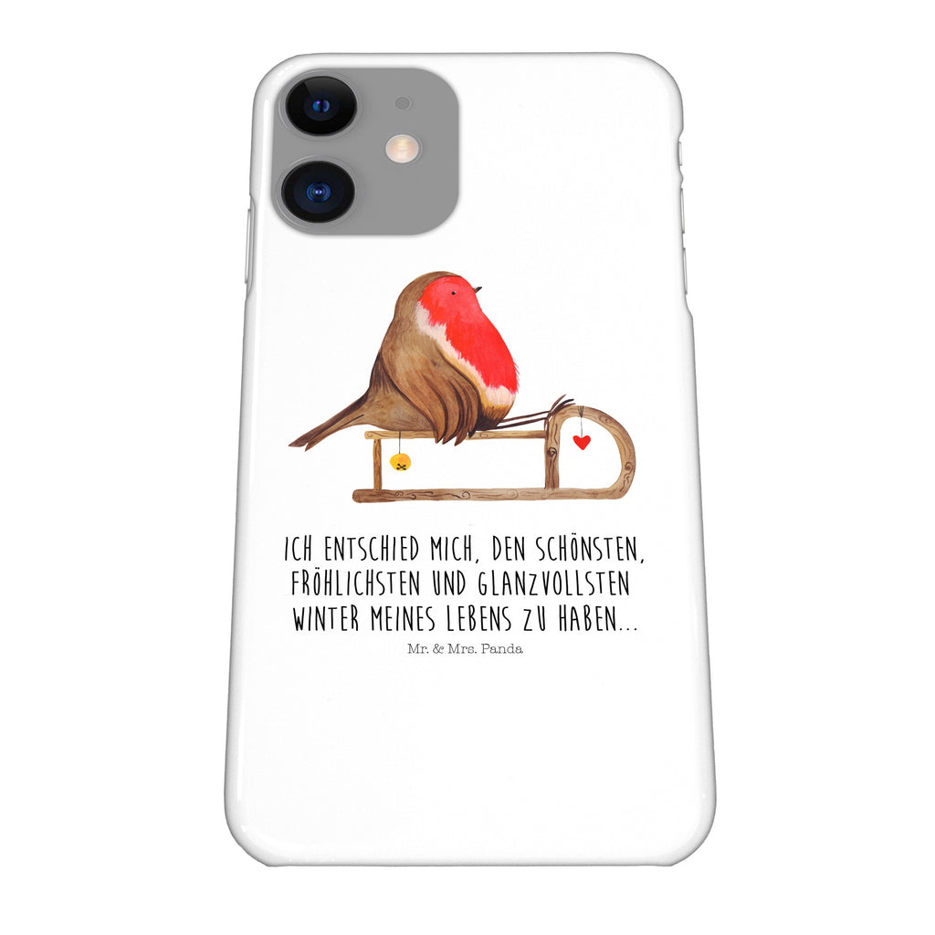 Iphone 11 Handyhülle Rotkehlchen Schlitten Iphone 11, Handyhülle, Smartphone Hülle, Handy Case, Handycover, Hülle, Winter, Weihnachten, Weihnachtsdeko, Nikolaus, Advent, Heiligabend, Wintermotiv, Schlitten, Vogel