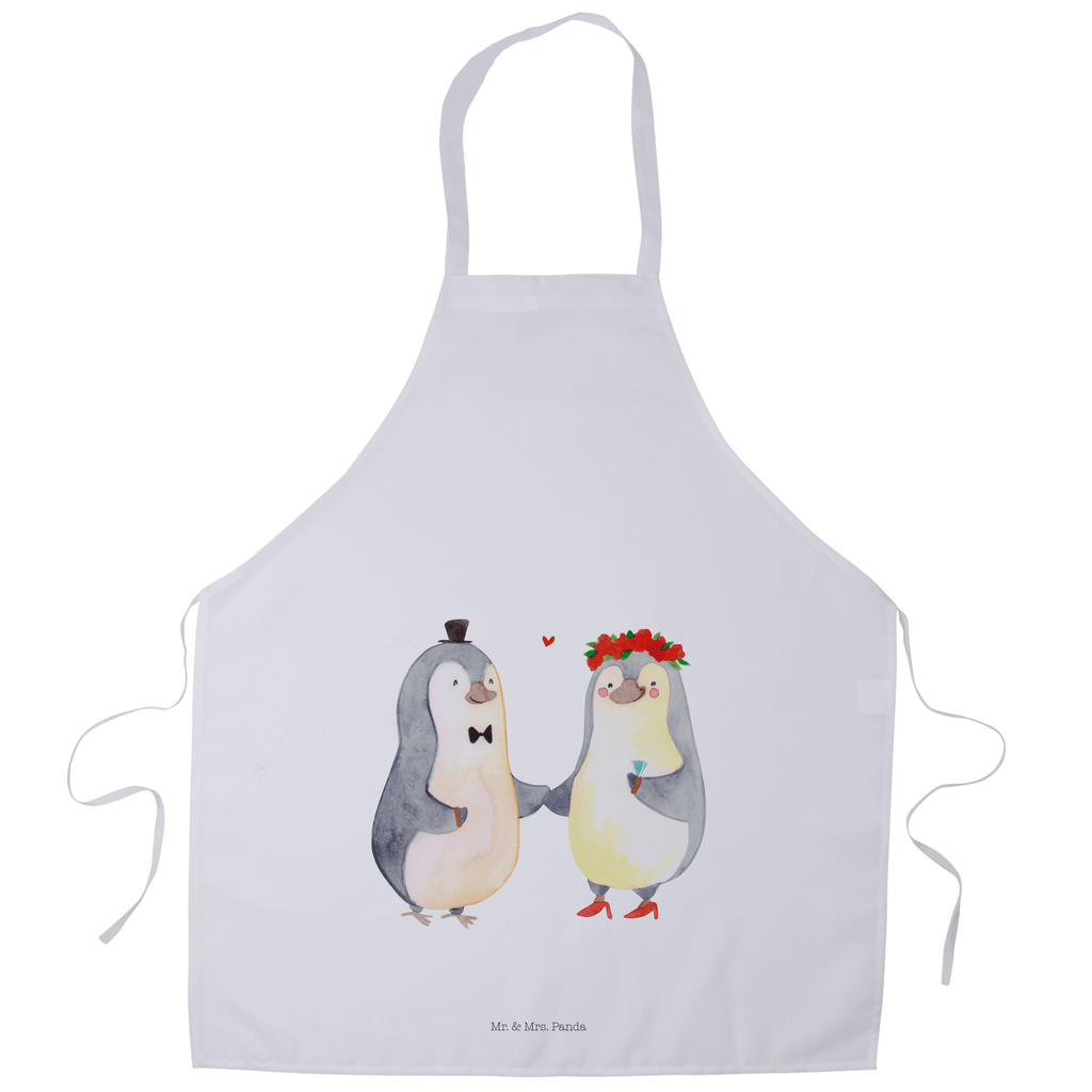 Kochschürze Pinguin Heirat Schürze, Backschürze, Küchenschürze, Grillschürze, Latzschürze, Liebe, Partner, Freund, Freundin, Ehemann, Ehefrau, Heiraten, Verlobung, Heiratsantrag, Liebesgeschenk, Jahrestag, Hocheitstag