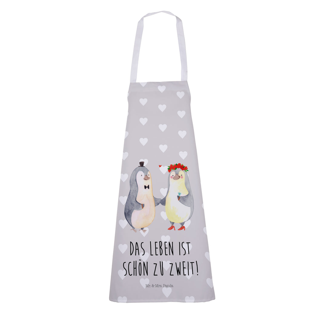 Kochschürze Pinguin Heirat Schürze, Backschürze, Küchenschürze, Grillschürze, Latzschürze, Liebe, Partner, Freund, Freundin, Ehemann, Ehefrau, Heiraten, Verlobung, Heiratsantrag, Liebesgeschenk, Jahrestag, Hocheitstag