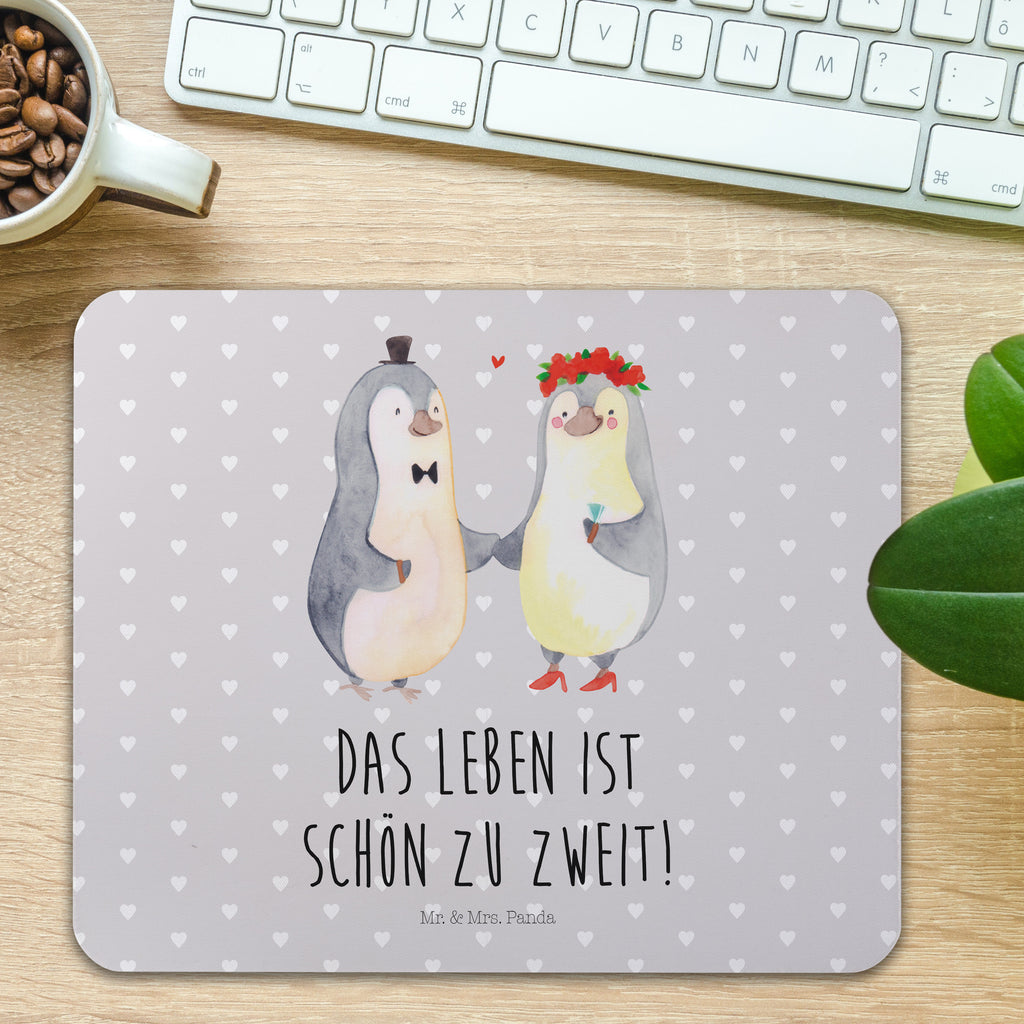 Mauspad Pinguin Heirat Mousepad, Computer zubehör, Büroausstattung, PC Zubehör, Arbeitszimmer, Mauspad, Einzigartiges Mauspad, Designer Mauspad, Liebe, Partner, Freund, Freundin, Ehemann, Ehefrau, Heiraten, Verlobung, Heiratsantrag, Liebesgeschenk, Jahrestag, Hocheitstag