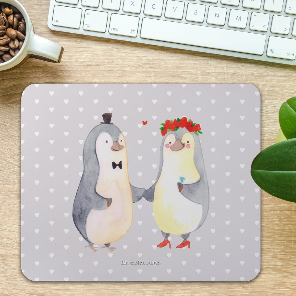Mauspad Pinguin Heirat Mousepad, Computer zubehör, Büroausstattung, PC Zubehör, Arbeitszimmer, Mauspad, Einzigartiges Mauspad, Designer Mauspad, Liebe, Partner, Freund, Freundin, Ehemann, Ehefrau, Heiraten, Verlobung, Heiratsantrag, Liebesgeschenk, Jahrestag, Hocheitstag