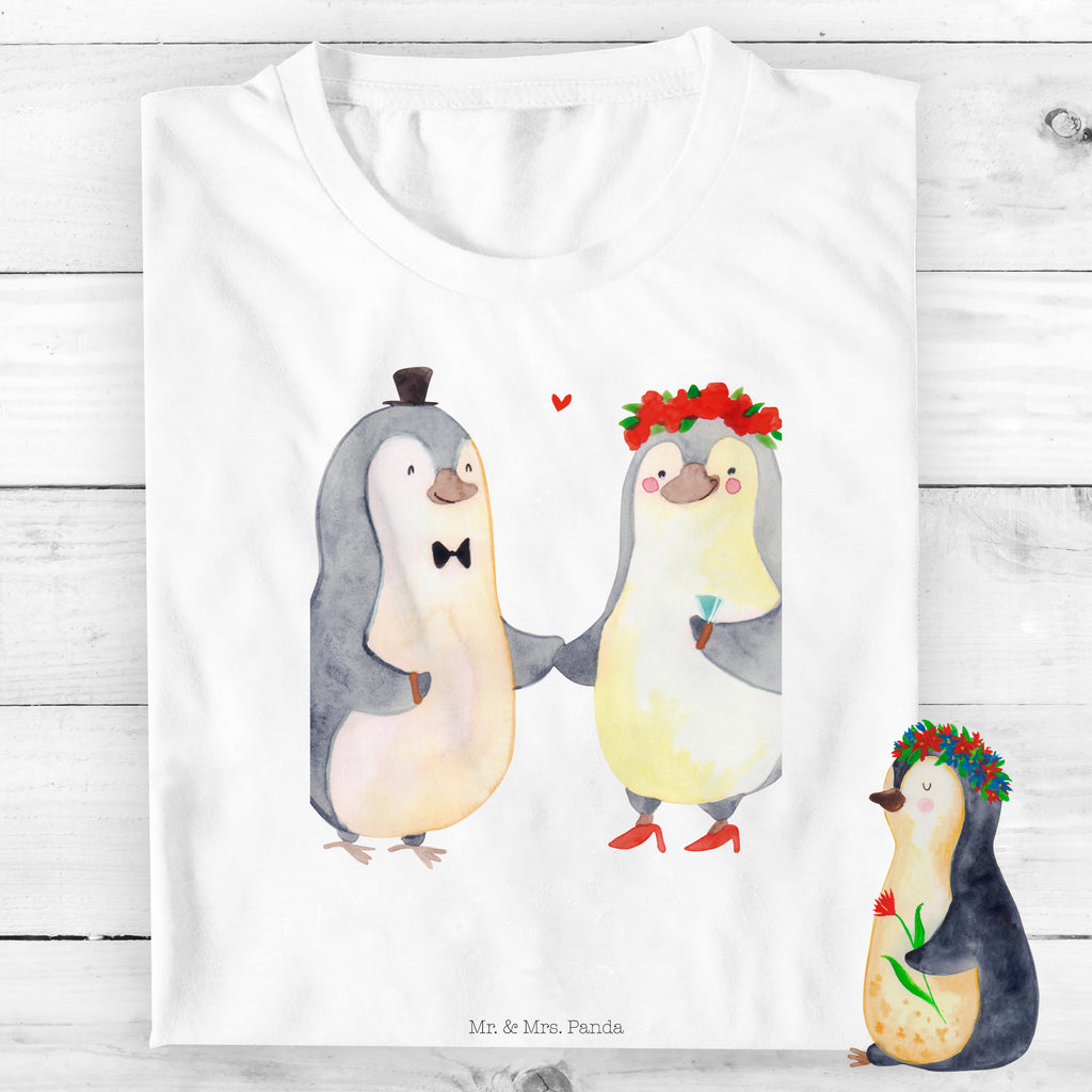 5-6 Jahre Kinder T-Shirt Pinguin Heirat Liebe, Partner, Freund, Freundin, Ehemann, Ehefrau, Heiraten, Verlobung, Heiratsantrag, Liebesgeschenk, Jahrestag, Hocheitstag