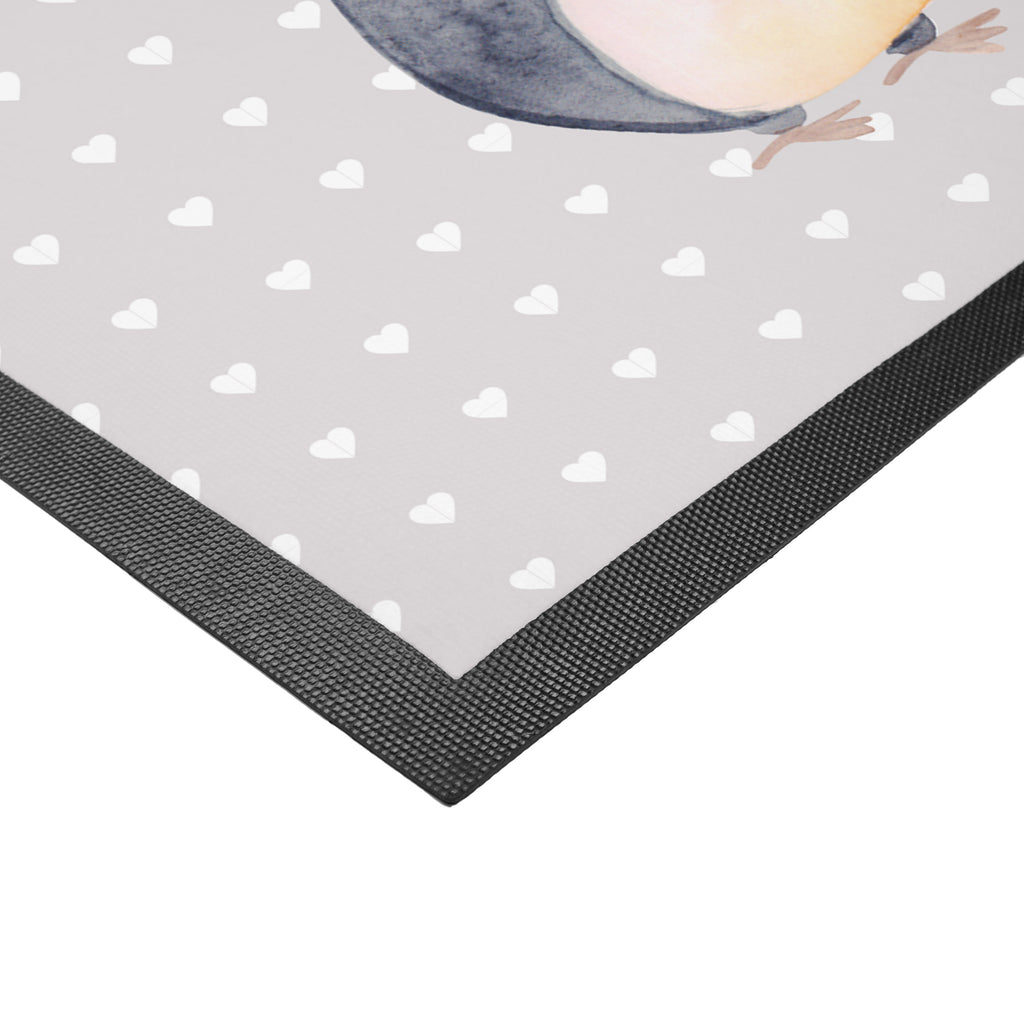 Fußmatte Pinguin Heirat  Türvorleger, Schmutzmatte, Fußabtreter, Matte, Schmutzfänger, Fußabstreifer, Schmutzfangmatte, Türmatte, Motivfußmatte,  Haustürmatte, Vorleger  Liebe,  Partner, Freund, Freundin, Ehemann, Ehefrau, Heiraten, Verlobung, Heiratsantrag, Liebesgeschenk, Jahrestag, Hocheitstag