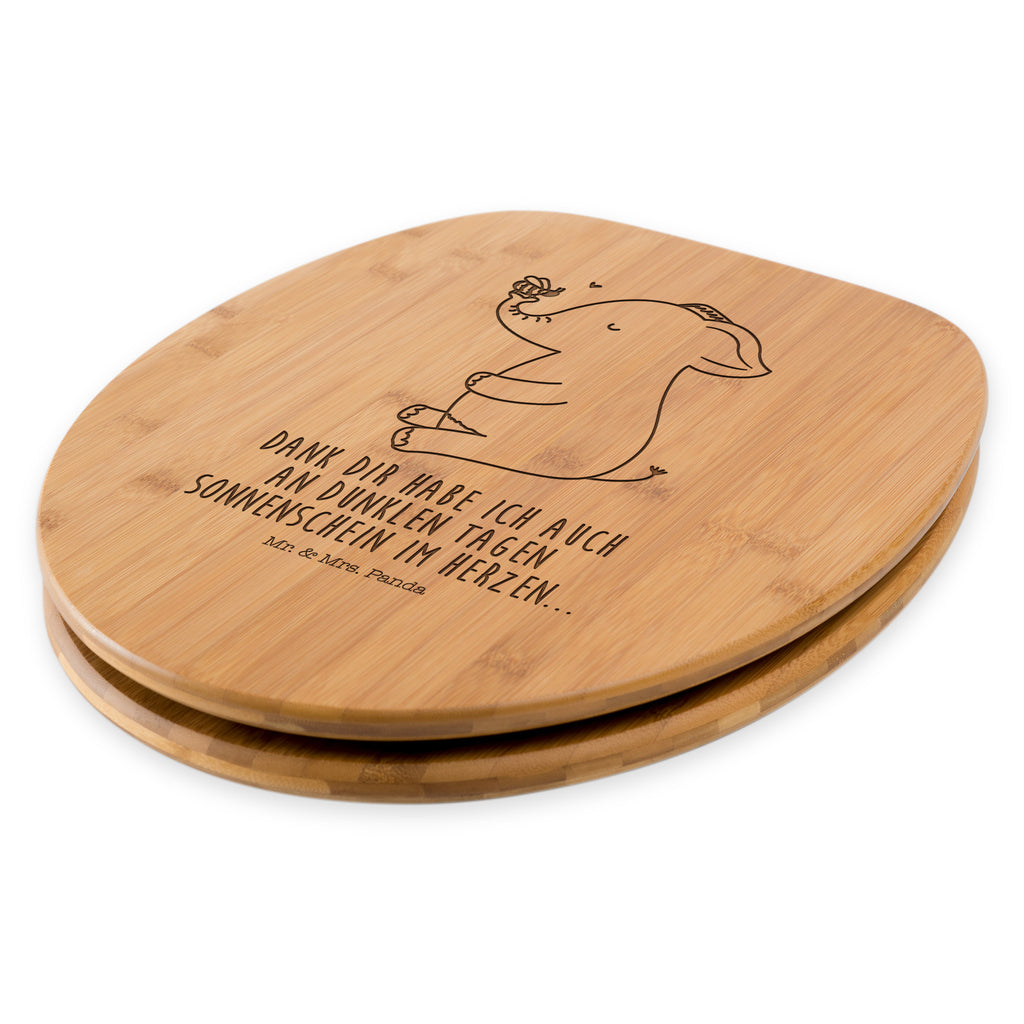 WC Sitz Elefant & Biene Klobrille, Klodeckel, Toilettendeckel, WC-Sitz, Toilette, Tiermotive, Gute Laune, lustige Sprüche, Tiere, Elefant, Biene, Liebe, Liebesbeweis, Jahrestag, Liebesgeschenk, Heiratsantrag, Hochzeitsgeschenk, Liebesspruch