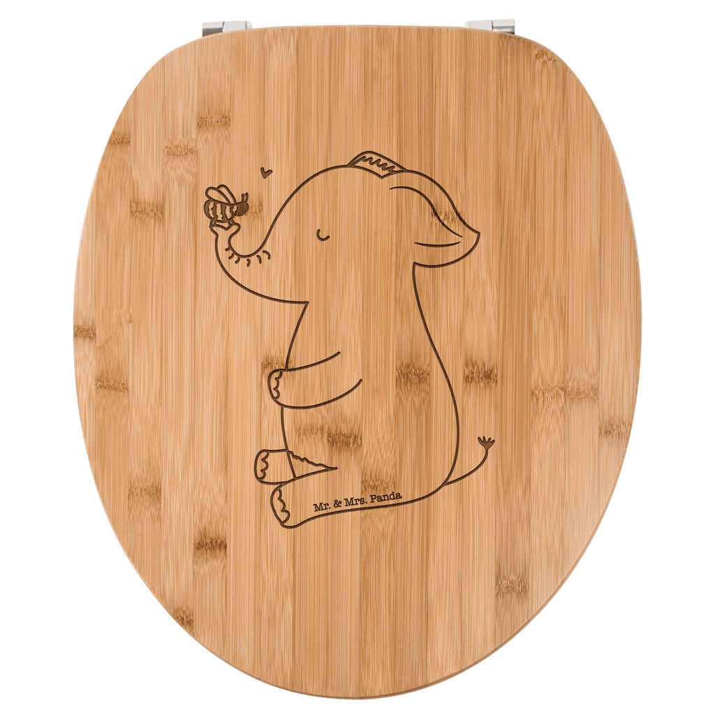 WC Sitz Elefant & Biene Klobrille, Klodeckel, Toilettendeckel, WC-Sitz, Toilette, Tiermotive, Gute Laune, lustige Sprüche, Tiere, Elefant, Biene, Liebe, Liebesbeweis, Jahrestag, Liebesgeschenk, Heiratsantrag, Hochzeitsgeschenk, Liebesspruch