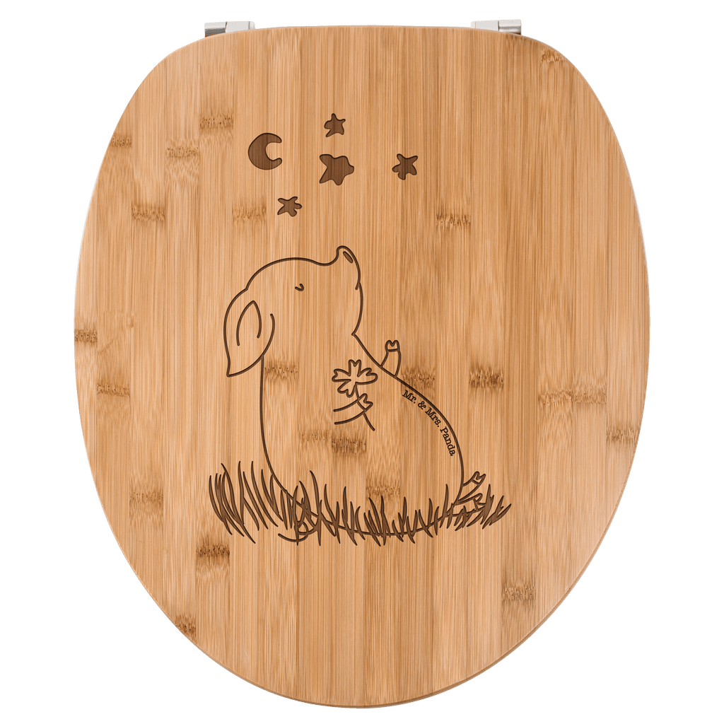 WC Sitz Glücksschwein Klobrille, Klodeckel, Toilettendeckel, WC-Sitz, Toilette, Tiermotive, Gute Laune, lustige Sprüche, Tiere, Glücksschwein. Glück, Schwein, Schweinchen, Sterne, Sernchen, Ziele, Träume, Motivation, Glücksbringer