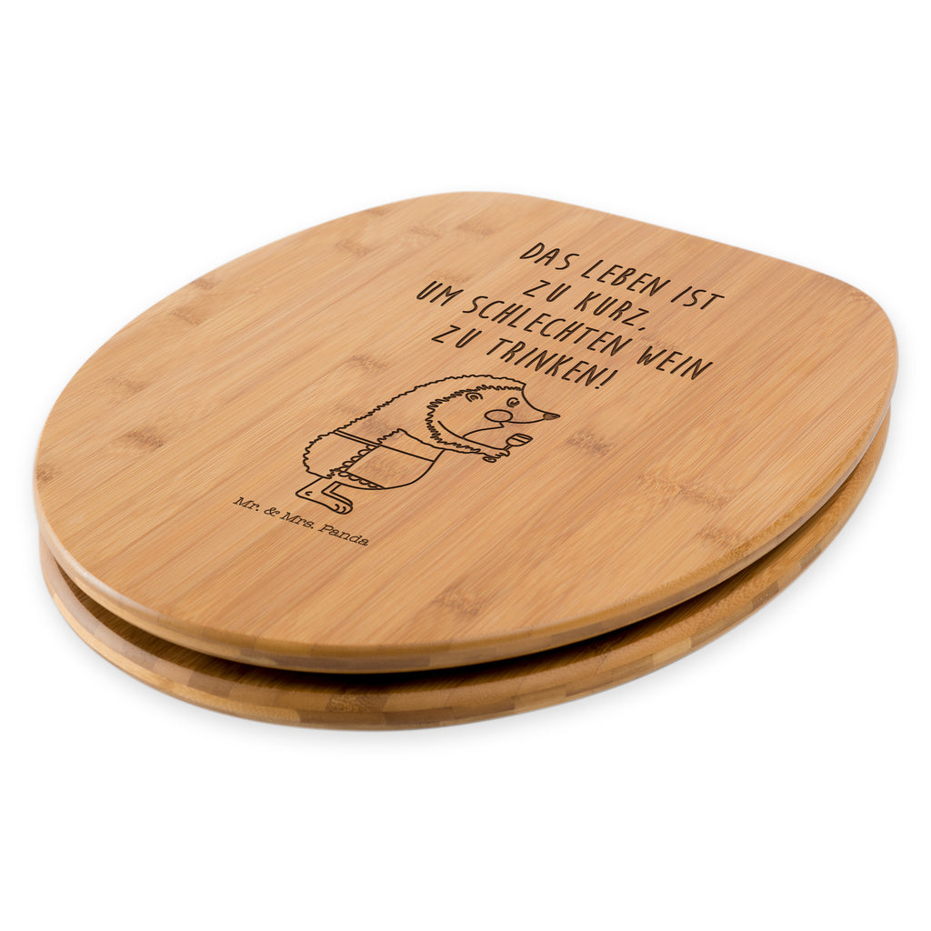 WC Sitz Igel mit Wein Klobrille, Klodeckel, Toilettendeckel, WC-Sitz, Toilette, Tiermotive, Gute Laune, lustige Sprüche, Tiere, Wein Spruch, Igel, Geschenk Weintrinker, Geschenk Weinliebhaber, Wein Deko, Weinglas, Rotwein, Weißwein, Wein trinken