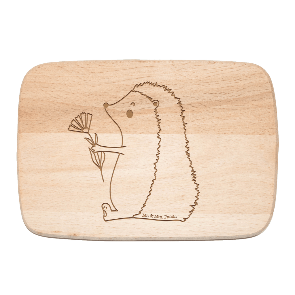 Frühstücksbrett Igel mit Blume Frühstücksbrett, Holzbrett, Schneidebrett, Schneidebrett Holz, Frühstücksbrettchen, Küchenbrett, Tiermotive, Gute Laune, lustige Sprüche, Tiere, Igel, Gute Besserung, Genesungswünsche, Krankheit, Krankenhaus, krank, Besuch