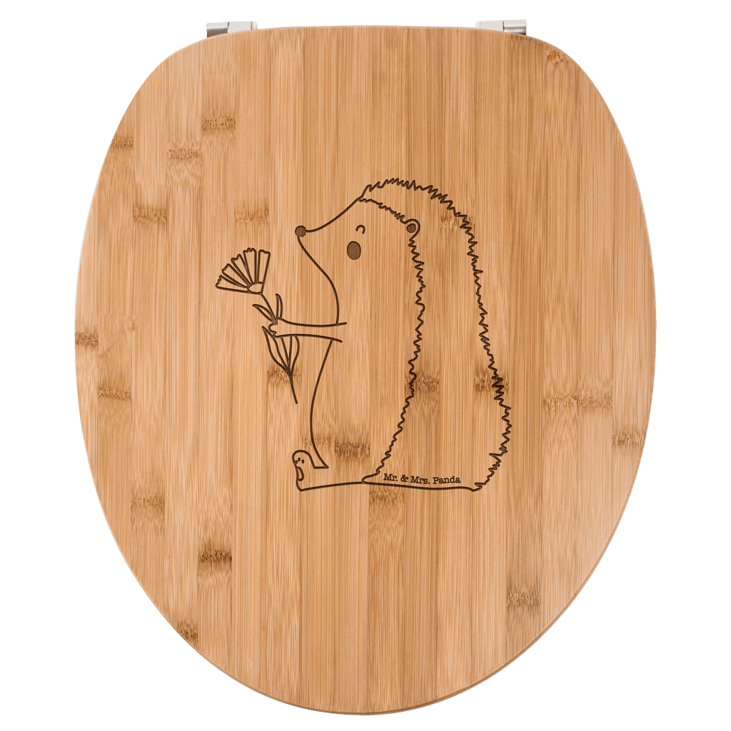 WC Sitz Igel mit Blume Klobrille, Klodeckel, Toilettendeckel, WC-Sitz, Toilette, Tiermotive, Gute Laune, lustige Sprüche, Tiere, Igel, Gute Besserung, Genesungswünsche, Krankheit, Krankenhaus, krank, Besuch