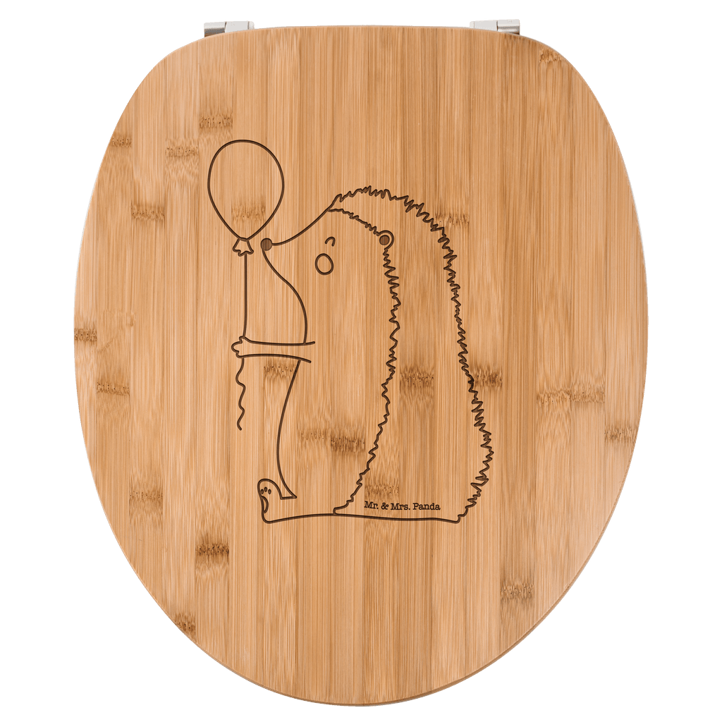 WC Sitz Igel mit Luftballon Klobrille, Klodeckel, Toilettendeckel, WC-Sitz, Toilette, Tiermotive, Gute Laune, lustige Sprüche, Tiere, Igel, Geburtstag, Herzlichen Glückwunsch, Glückwunsch, Geburtstagskind, Ballon, Happy Birthday