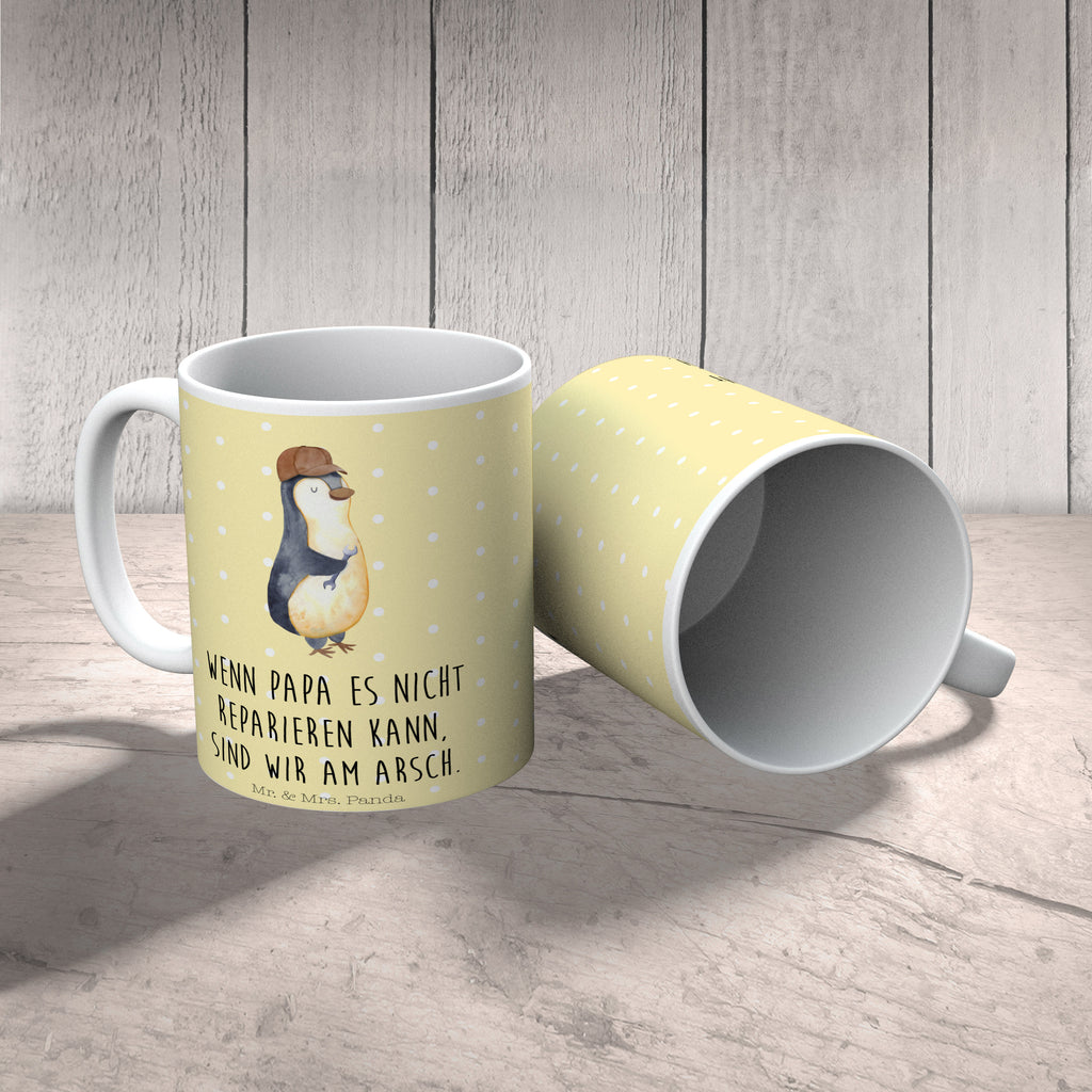 Tasse Wenn Papa es nicht reparieren kann, sind wir am Arsch Papa, Vater, Vatertag, Geschenk Papa, Bester Papa der Welt Becher, Kaffeetasse, Kaffeebecher, Tee, Frühstück, Büro  Familie, Vatertag, Muttertag, Bruder, Schwester, Mama, Papa, Oma, Opa