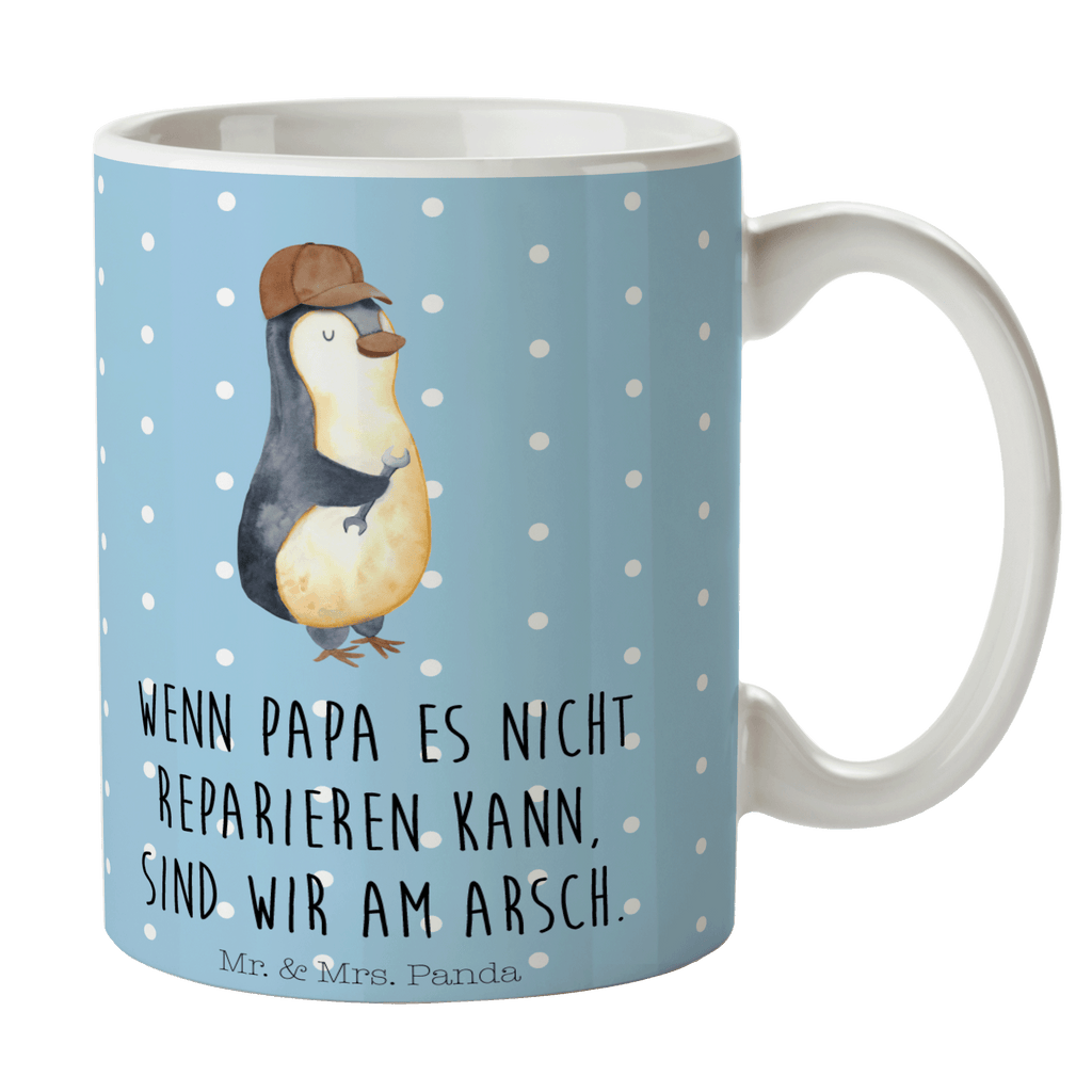 Tasse Wenn Papa es nicht reparieren kann, sind wir am Arsch Papa, Vater, Vatertag, Geschenk Papa, Bester Papa der Welt Becher, Kaffeetasse, Kaffeebecher, Tee, Frühstück, Büro  Familie, Vatertag, Muttertag, Bruder, Schwester, Mama, Papa, Oma, Opa